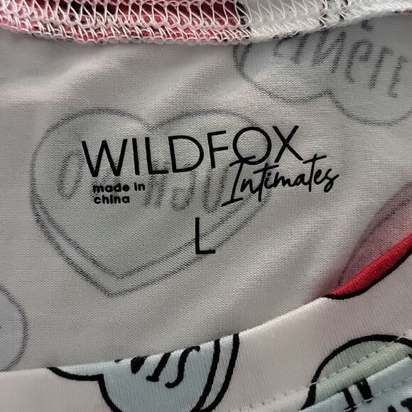 Nwt Wildfox Heart sleep shirt COMFORTABLE AND ADORABLE - Picture 3 of 7